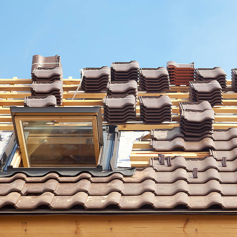 Tile roof repairs